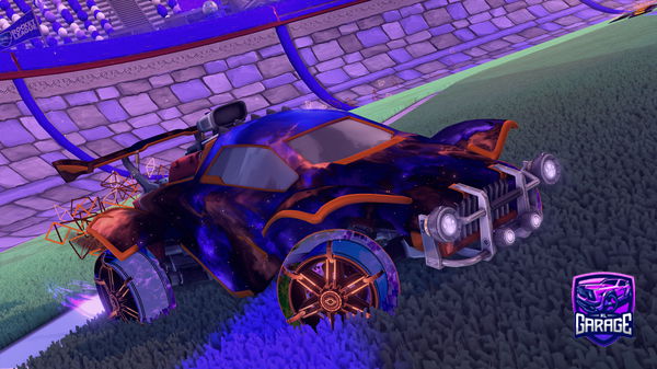 A Rocket League car design from CakeKoala