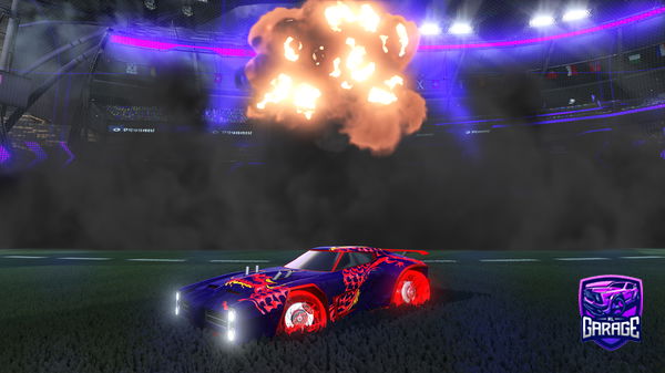 A Rocket League car design from Tresxres