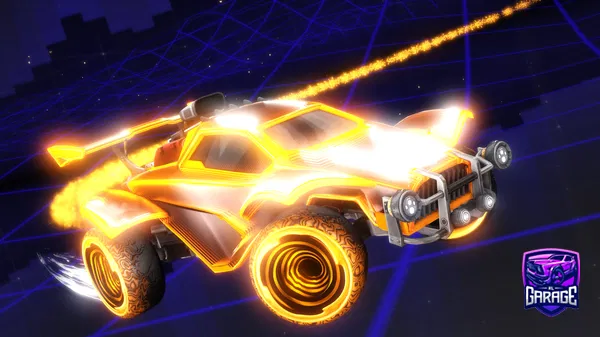 A Rocket League car design from KeyCrowdTrader