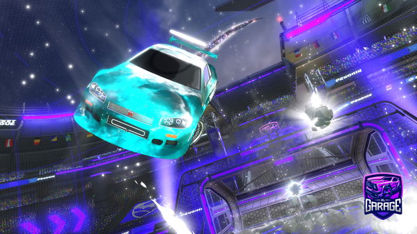 A Rocket League car design from FazeZboss