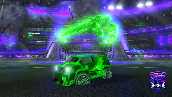 A Rocket League car design from DeltaDragon004