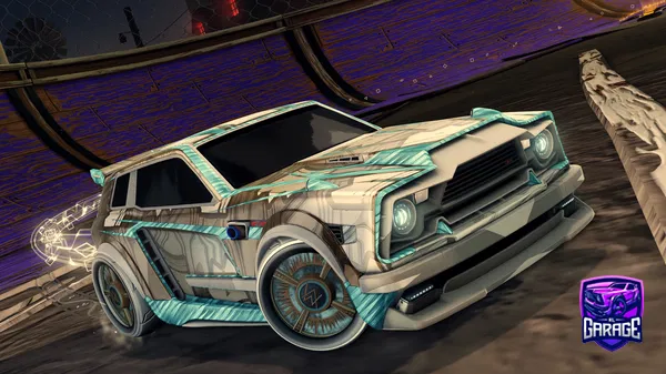 A Rocket League car design from -Goose-