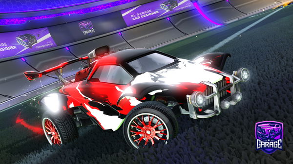 A Rocket League car design from Fster21