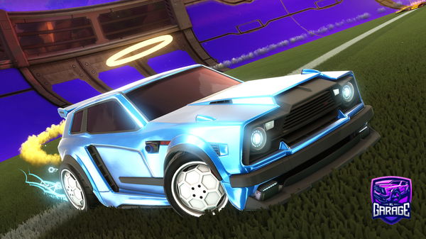 A Rocket League car design from vicotre