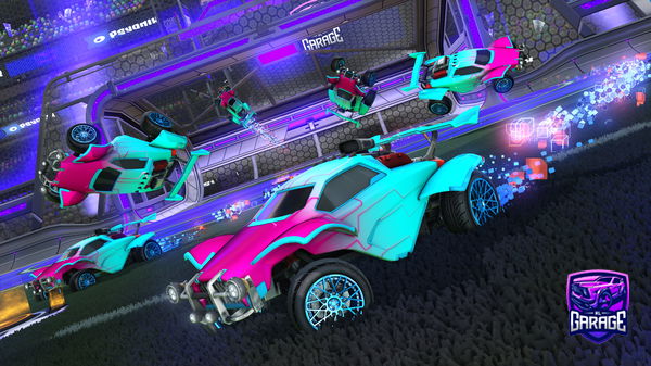 A Rocket League car design from WoLfGaNg1