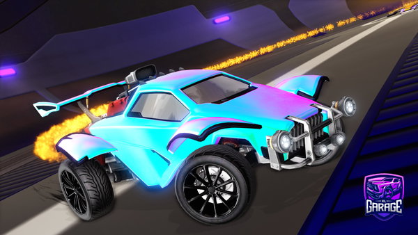 A Rocket League car design from Alphxzx