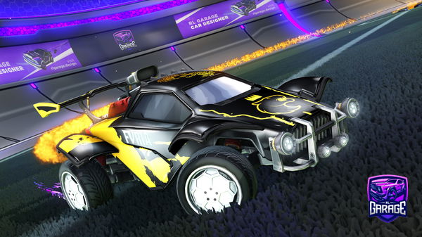 A Rocket League car design from SW_PULVZRL