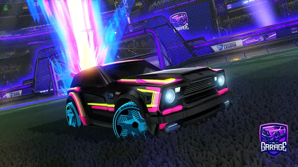 A Rocket League car design from Flerp720