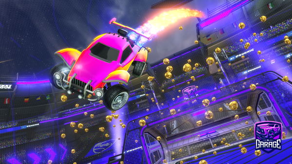 A Rocket League car design from Rebrid