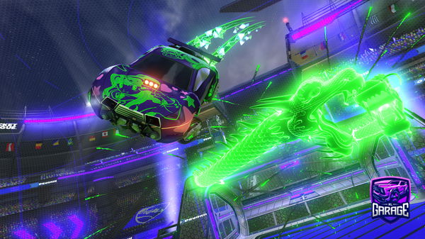 A Rocket League car design from DeltaDragon004