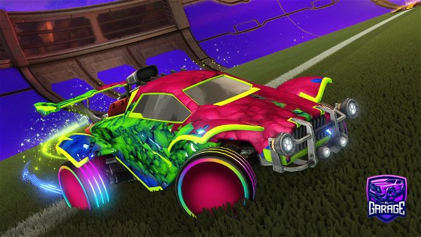 A Rocket League car design from whyareyoudoi274