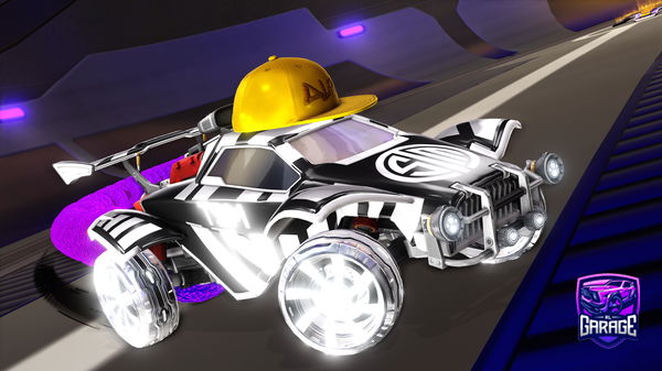 A Rocket League car design from 2boi