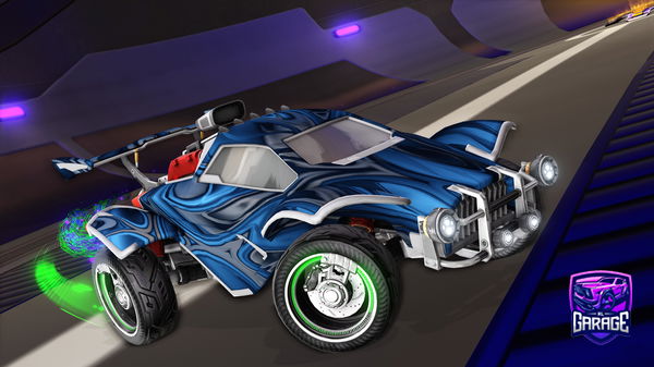 A Rocket League car design from frick_my_tm8