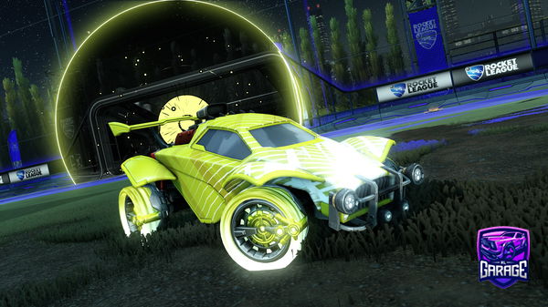 A Rocket League car design from TekaGaming