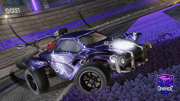 A Rocket League car design from Verrkami