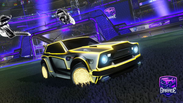 A Rocket League car design from SupremeStrikerr