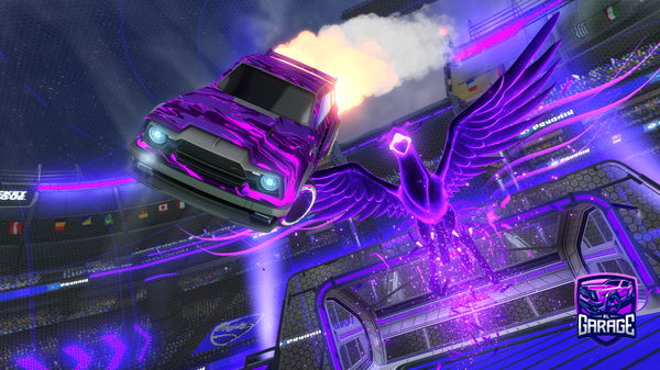 A Rocket League car design from MysticisedDragon