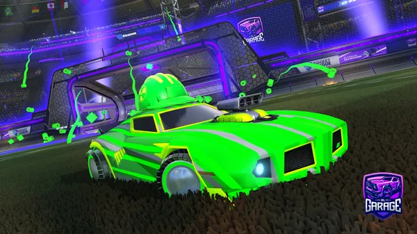 A Rocket League car design from TwNUFC