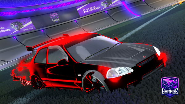 A Rocket League car design from Stivala