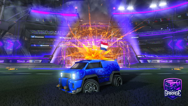 A Rocket League car design from saskalapacs