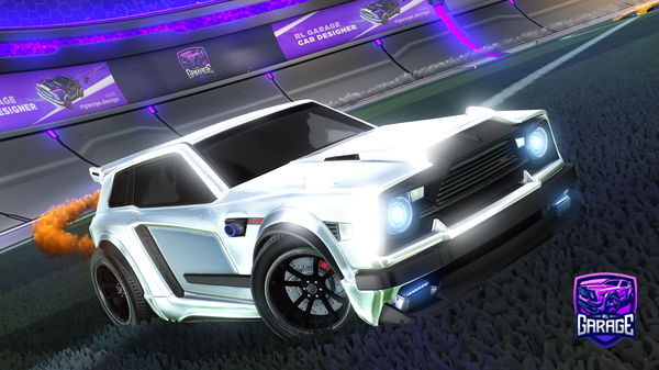 A Rocket League car design from Flashninja