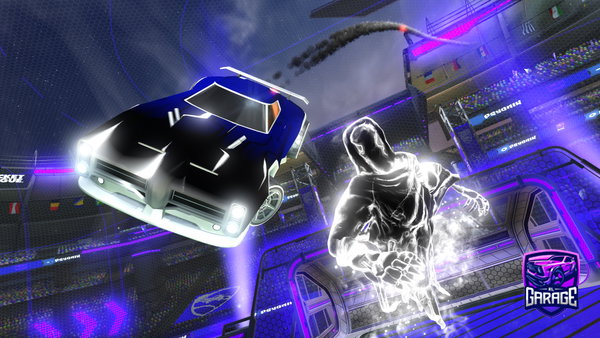 A Rocket League car design from AlphaPlayStation69