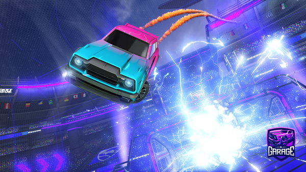 A Rocket League car design from TheHumposaurus