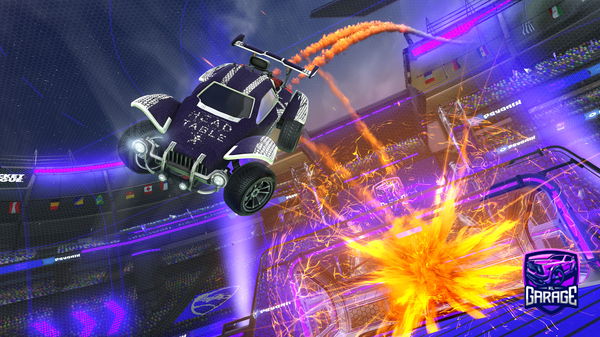 A Rocket League car design from magicalfrog4