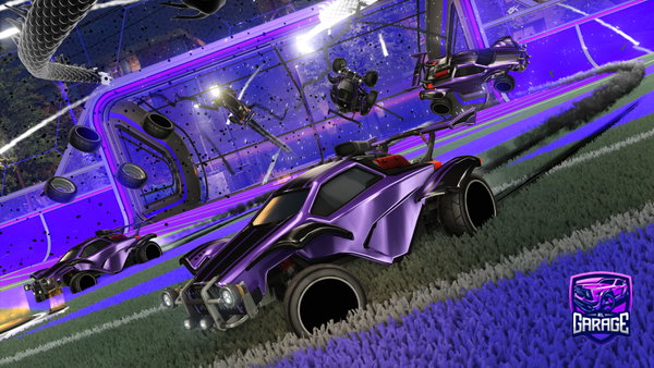 A Rocket League car design from xXGREYGODSXx