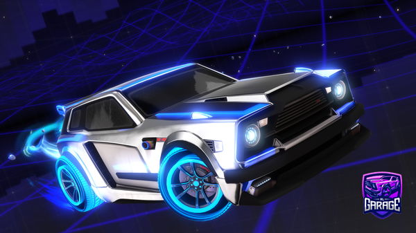 A Rocket League car design from ocloudedo