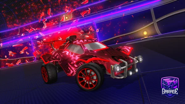 A Rocket League car design from WFC_NOXY