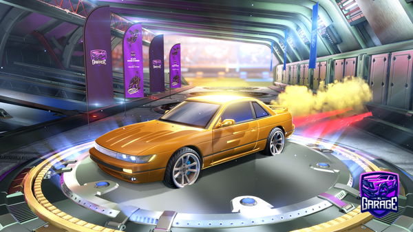 A Rocket League car design from Kersss