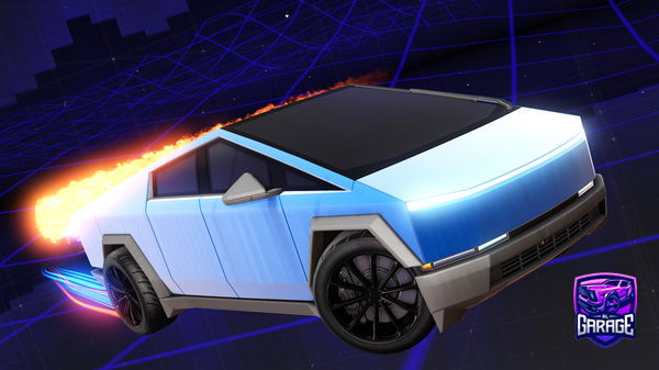 A Rocket League car design from Migticote