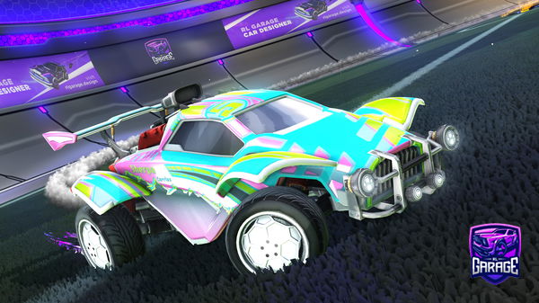 A Rocket League car design from XxRL_OzxX