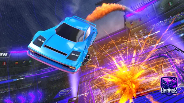 A Rocket League car design from AaronsTea