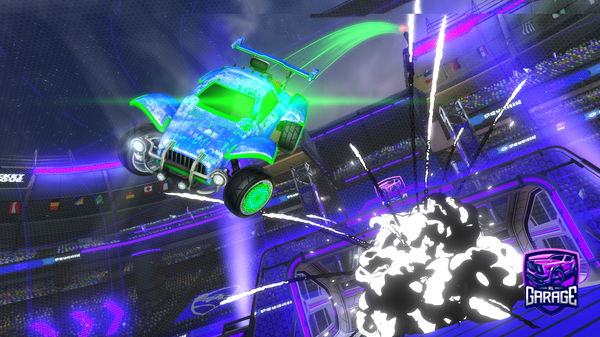 A Rocket League car design from MonoCombo