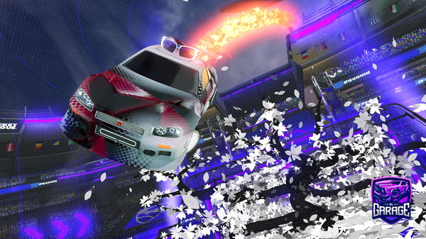 A Rocket League car design from MyPsn_TiroT_15