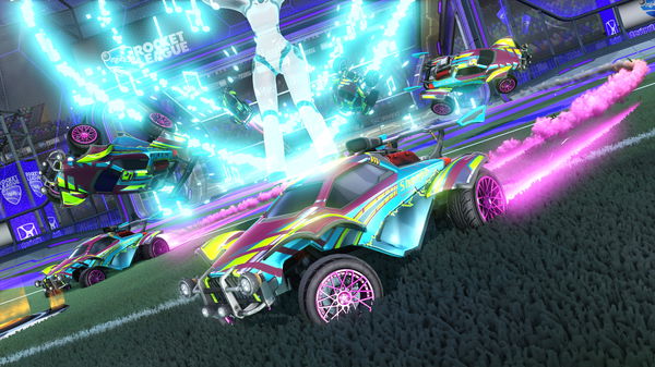 A Rocket League car design from Jeebozz