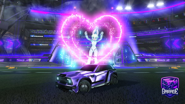 A Rocket League car design from Simoniizz