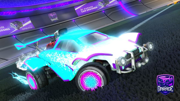 A Rocket League car design from GoldrakeOnRL