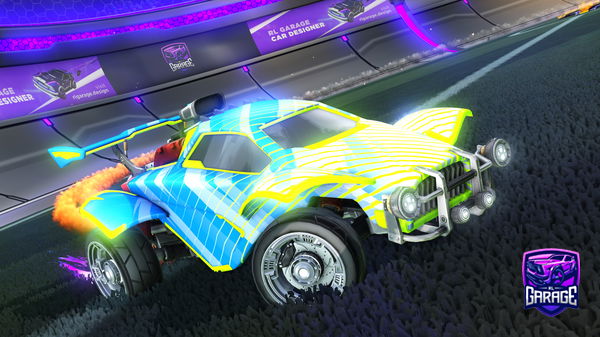 A Rocket League car design from BillyrayWalton