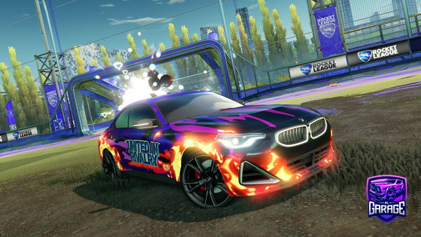 A Rocket League car design from Tilloga