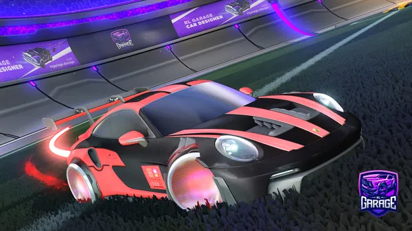 A Rocket League car design from Wingfeather