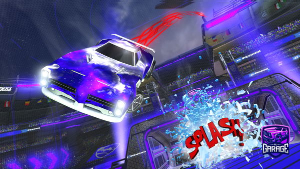 A Rocket League car design from XxX2PANDA2XxX