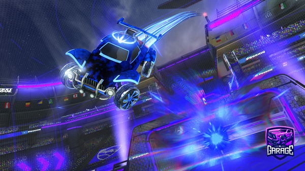 A Rocket League car design from _luxy_on_0ping