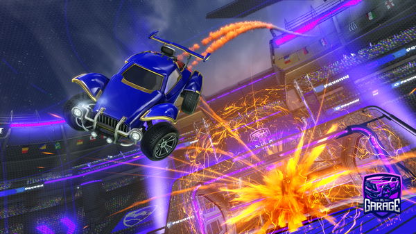 A Rocket League car design from Sommerz-