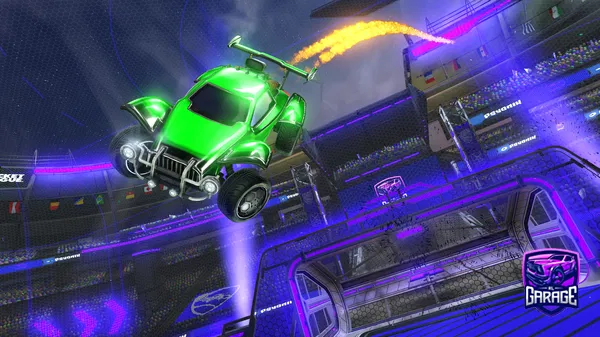 A Rocket League car design from pkpk