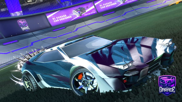 A Rocket League car design from Xxdivison9x