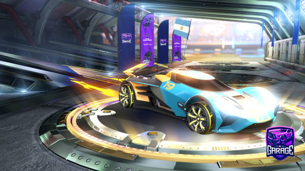 A Rocket League car design from macky_racer95