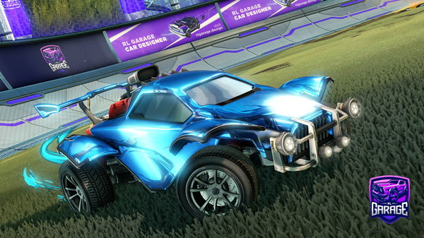 A Rocket League car design from 3mmi
